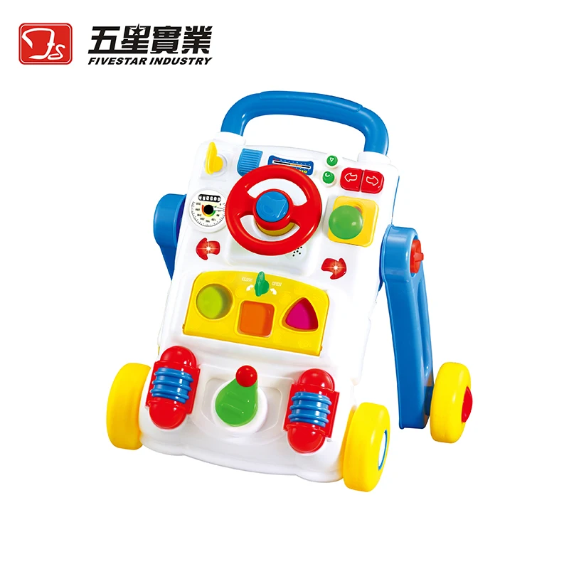 

FS TOYS 1 SET 33875W Baby Learning Walker multifunctional trolley adjustable musical walker toddler toys for children gift