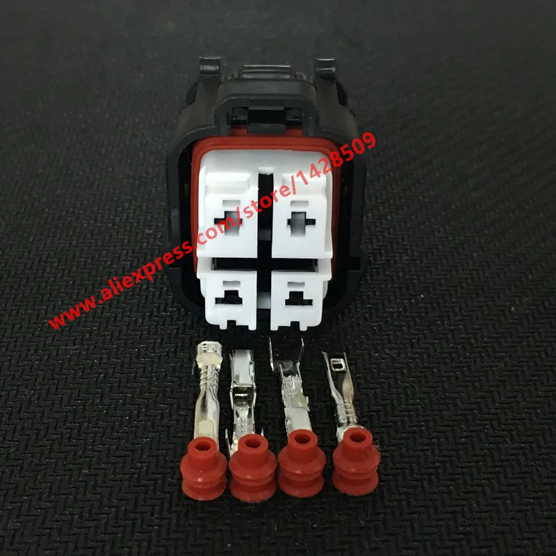 10 Sets 4 Pin Automotive Gasoline Pump Plug Electric Fuel Pump