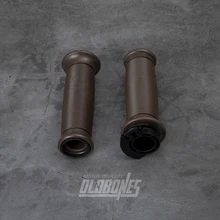 OLDBONES 1 пара Кафе Racer для Ретро Винтаж мотоцикл универсальный 22 мм в полоску резиновая рукоятки ручки рулевые мотоциклов Резиновый рукав