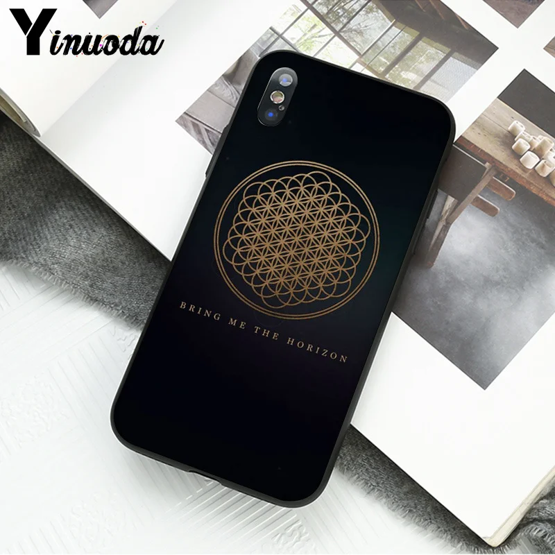 Yinuoda BMTH Bring Me the Horizon TPU черный чехол для телефона чехол для Apple iPhone 8 7 6 6S Plus X XS MAX 5 5S SE XR чехол - Цвет: A11