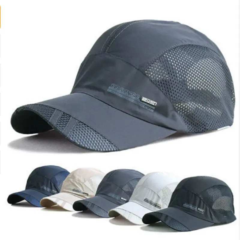 

Snapback Baseball Cap White Women Men Fashion Summer Trucker Cap Outdoor Sport Breathable Adjustable Visor Hat Hip Pop Unisex