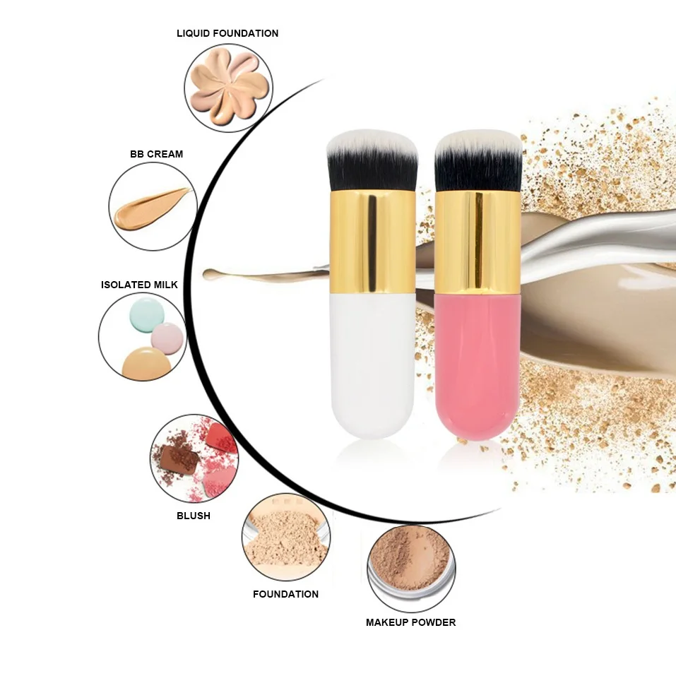 

Smart Makeup Brush Soft Small Short Powder Brosse Liquid Foundation Blusher BB Cream Conclear Women Face Beauty Cosmetics Tools