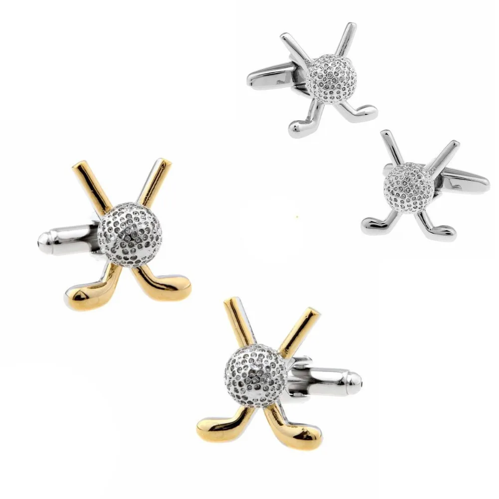 

Mens Wedding Cufflinks Novelty Fancy Golf Racket Ball & Clean Cloth