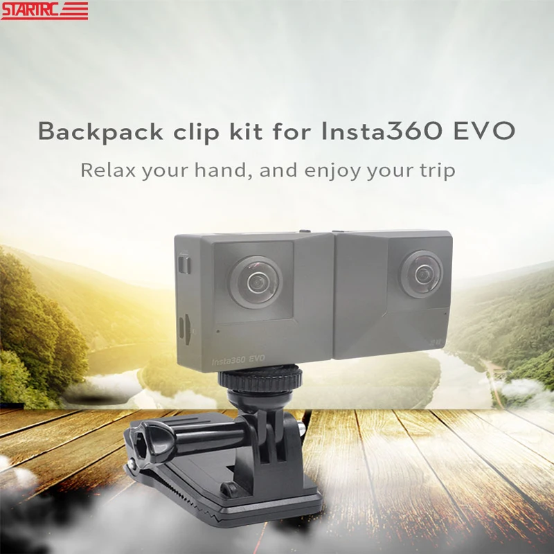 Крепление для рюкзака экшн камеры Insta360 ONE X & EVO|Аксессуары видеокамер 360°| |