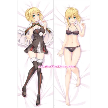 

Fate/Grand Order FGO Dakimakura Saber Santa Alter Anime Girl Hugging Body Pillow Case Cover