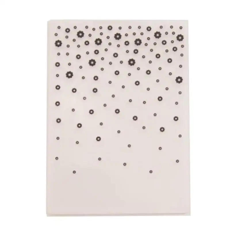 

DIY Tool Scrapbook Plastic Bump Plastic Flowers Embossing Folder for DIY Scrapbooking Photo Album Template