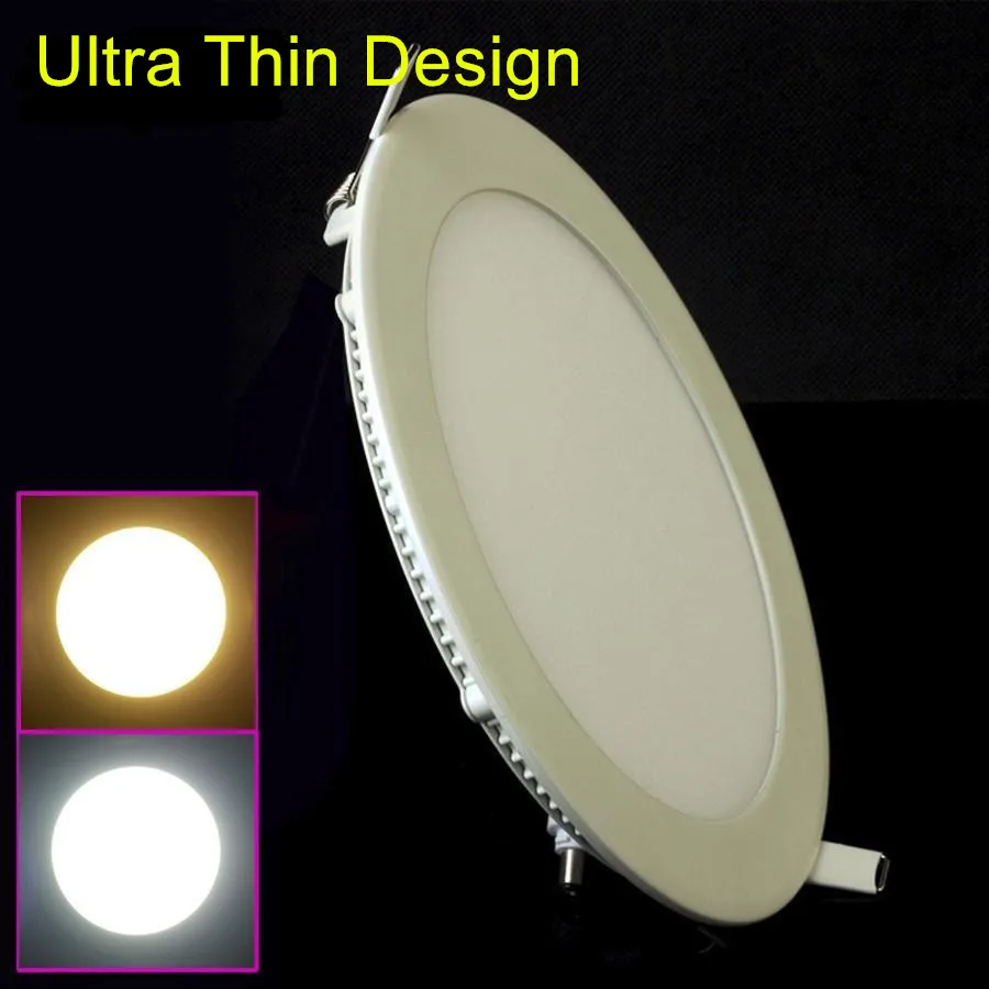 Ultra thin 3W 6W 9W 12W 15W 25W LED downlight Round LED panel / painel light 4000K bedroom luminaire Ceiling Recessed lamp Ultra thin 3W 6W 9W 12W 15W 25W LED downlight Round LED panel / painel light 4000K bedroom luminaire Ceiling Recessed lamp