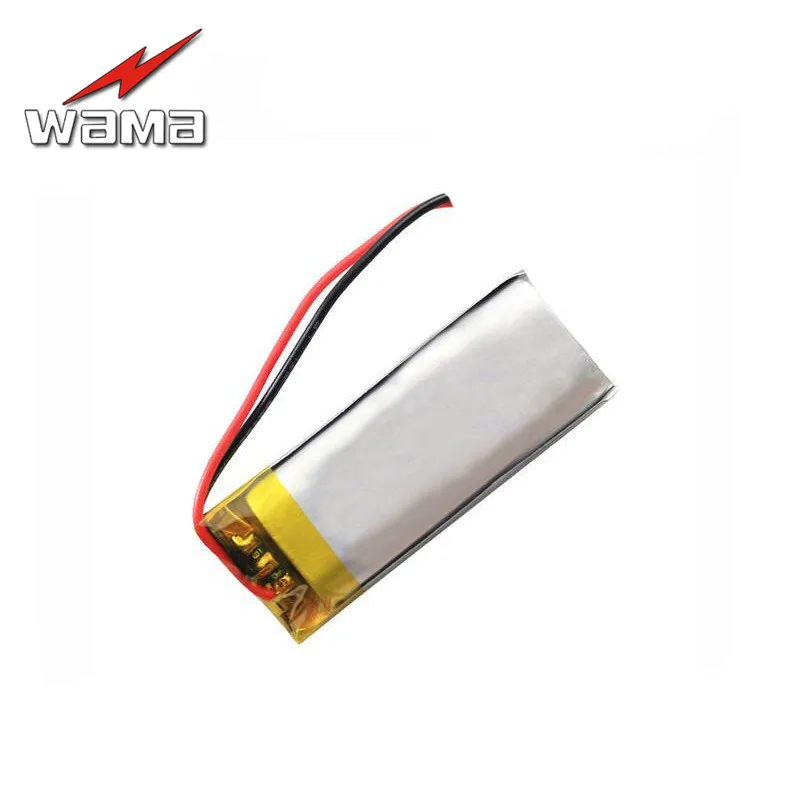 2pcs/lot Wama 102050 1000mAh Li ion Lithium Polymer 3.7V Rechargeable