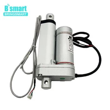

Bringsmart SRA-Y 50mm Stroke 2inch DC Hall Linear Actuator with Encoder 5-35mm/s Load 900N DC Tubular Electric Putter Motor