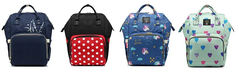 Unicorn Mummy bag multi-function large capacity waterproof backpack Backpack multi-function out of mother-to-child bag21