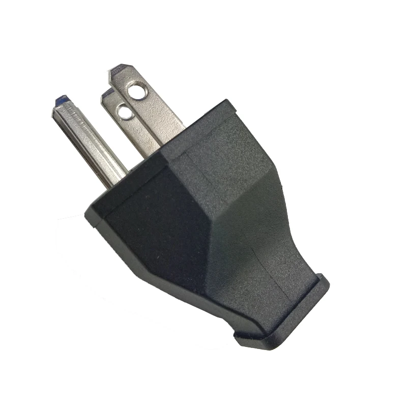 

1PC Dismantling american plug adapter 15A 125V Assembly Neme 5-15P plug US plug rewirable Electrical power cable plugs
