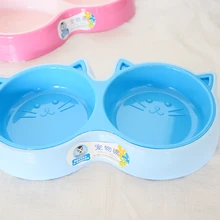 Pet supplies cat food bowl pet resolution monochrome printing soft plastic dog