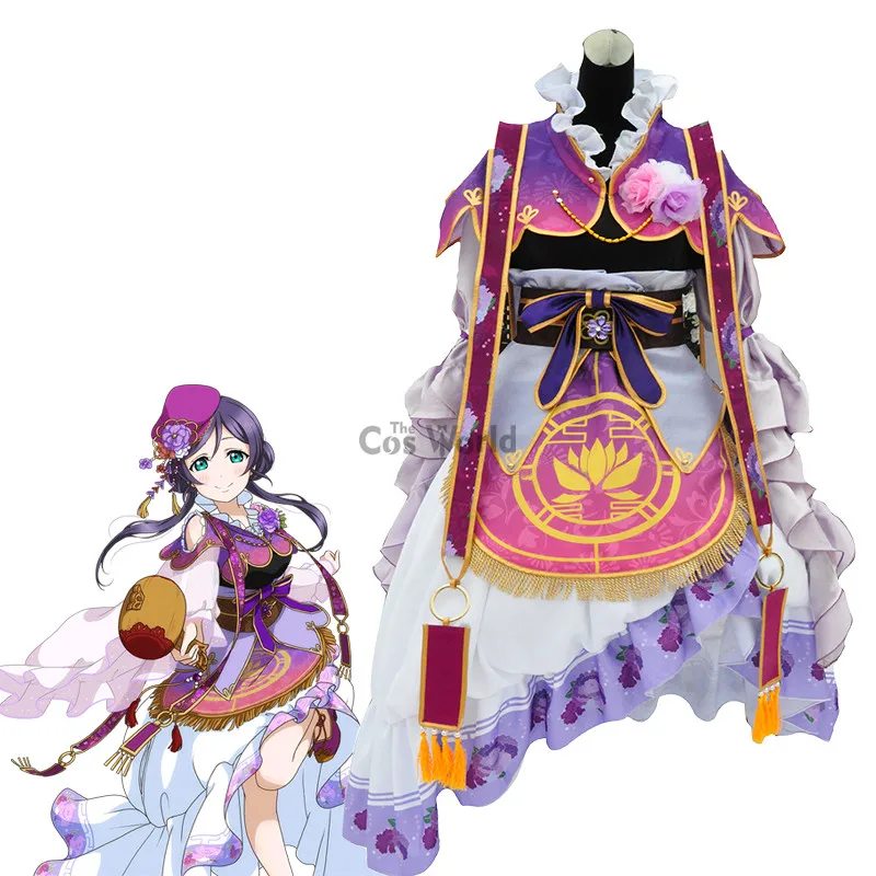Love Live School Idol Project Tojo Nozomi Seven Lucky Gods платье униформа наряд аниме костюмы для
