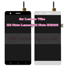 Black White LCD+TP for Lenovo Vibe K5 Note K52t38 5.5″ LCD Display Touch Screen Digitizer Assembly Replace Free Shipping+Tools