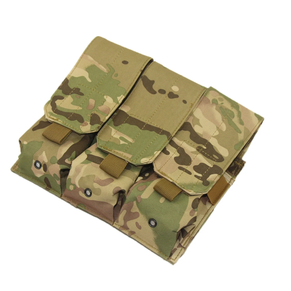 Охотничий наружный Molle тактический тройной AR15 M4 двойной 5 56 мм маг мешочек для