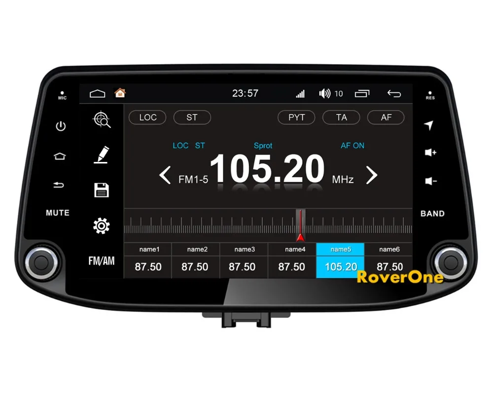 RoverOne Android 8,0 автомобильный мультимедийный плеер для hyundai I30 Elantra GT Авторадио Bluetooth Радио Стерео gps навигация