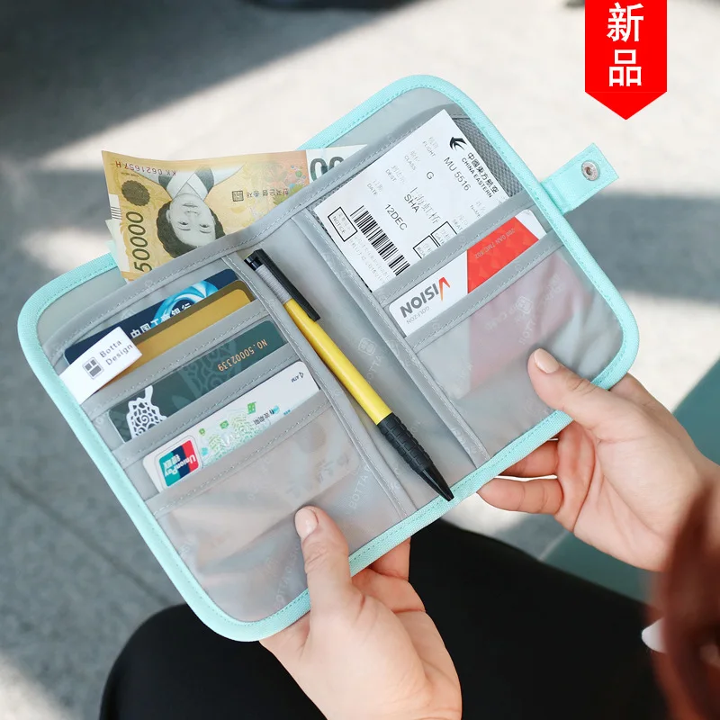 Popular Waterproof Handy Travel ID Card Wallet Passport Cover Wallet