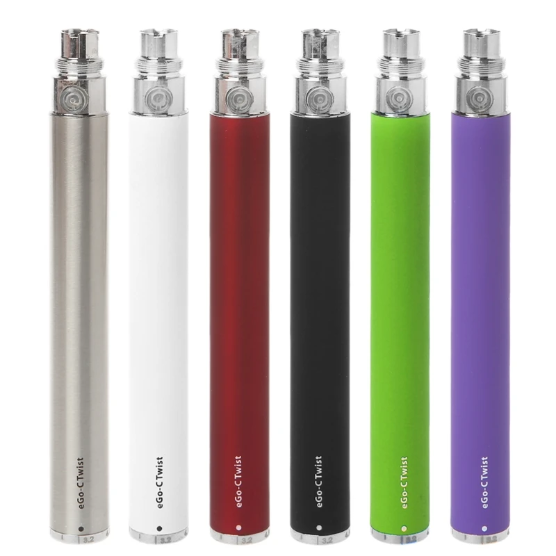 

1100mah eGo-C Twist Battery Variable Voltage Electronic Cigarettes Vape Pen
