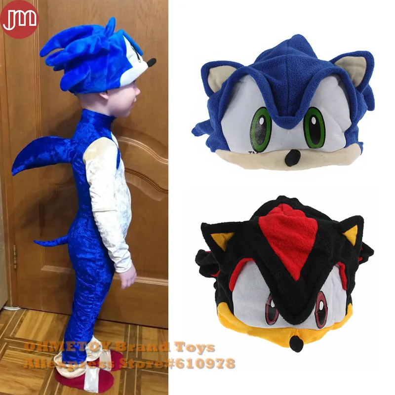 Sonic fleece cap the Hedgehog 7.5/" Stuffed Animal Cartoon Game Plush soft Toy