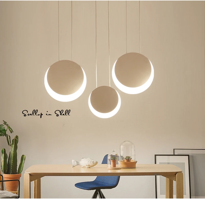Nordic Modern Led Pendant Lights DIY Hanging Light For Dining Room Kitchen Room Cafe suspension luminaire suspendu Pendant Lamp (8)