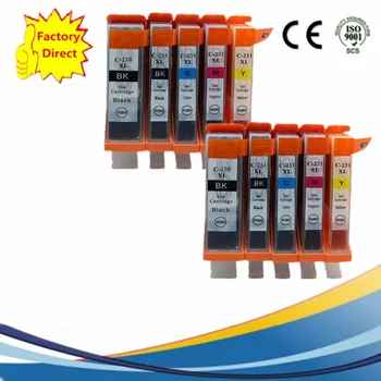 

PGI250 PGI 250 XL CLI-251 PGI-250 PGI-250XL Ink Cartridges Replacement For Pixma MG6420 MG7120 IP7220 IP8720 MX722