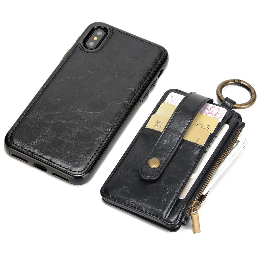 for iphone X leather case (15)