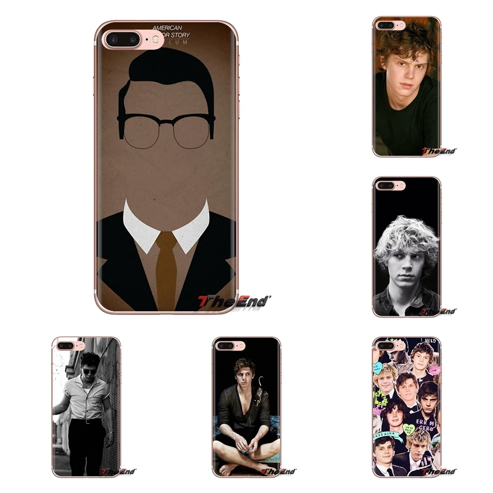 Evan Peters For LG G3 G4 Mini G5 G6 G7 Q6 Q7 Q8 Q9 V10 V20 V30 X Power 2 3 K10 K4 K8 2017 Transparent Soft Cases Covers |