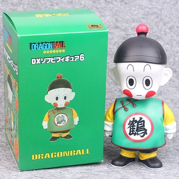 

10cm Japan Anime Dragon Ball Z Chiaotzu Childhood PVC Action Figure Collection Model Toy Boxed Gift for Children