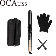 Ocaliss RM-C83 профессиональная электрическая щипцы для завивки волос керамическая Тройная бочка для завивки волос Инструменты для укладки вьющихся волос