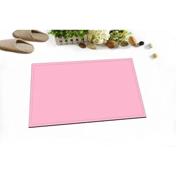 

LB 60*40 Pink Bathroom Carpet Rug Doorway Floor Anti-skid Absorbent Black Girl Printing Toilet Bath Mat For Bathtub Home Decor