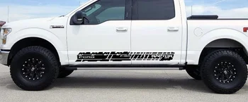 

For 1Set/2pcs Ford F-150 Raptor custom graphics side stripe decal sticker kit for 2015-2016 Car styling