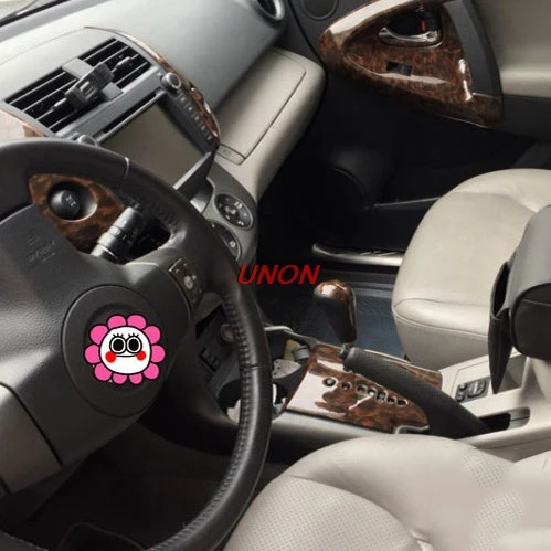 Подходит для Toyota RAV4 2009-2013 Внутренняя дверь окно лифт переключатель панель Крышка отделка автомобиля Стайлинг
