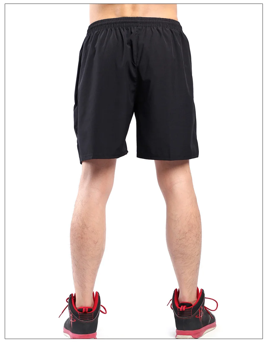 ЕС Мужская Баскетбол спортивные шорты Лето быстросохнущая Баскетбол Футбол Обучение Короткие Фитнес шорты для бега с карманами на молнии