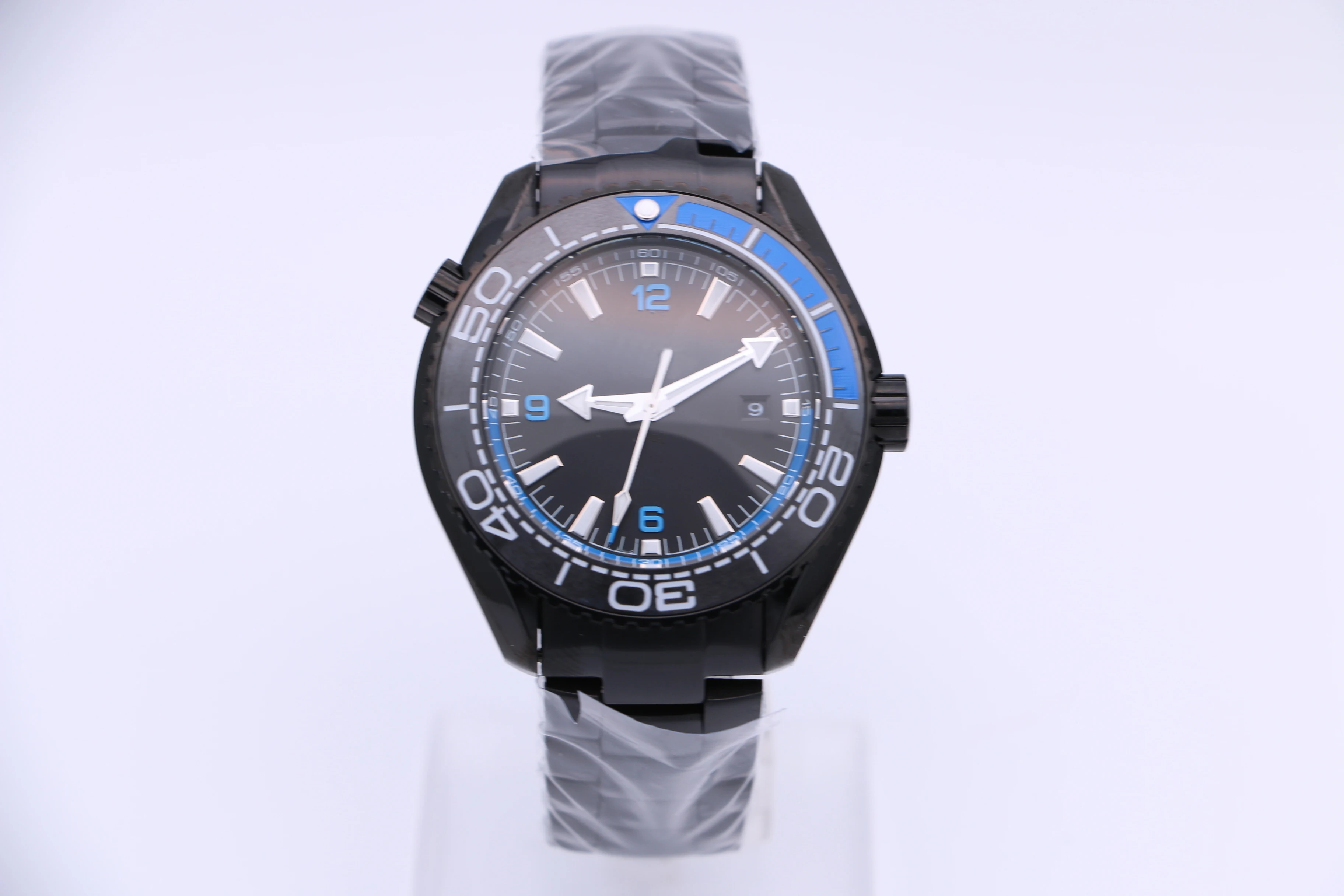 

U1 factory AAA+ high quality luxury men's watch SEA MASTER series ceramic bezel 45MM dial casual fashion stainless steel watch