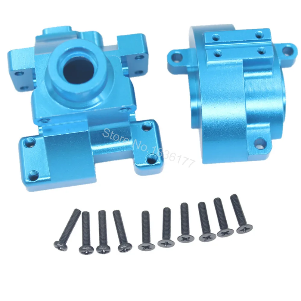 

RC HSP 122075 Aluminum Gear Box with Screw 02051 Transmission Set 1:10th Upgrade Parts Fit Himoto Redcat Racing