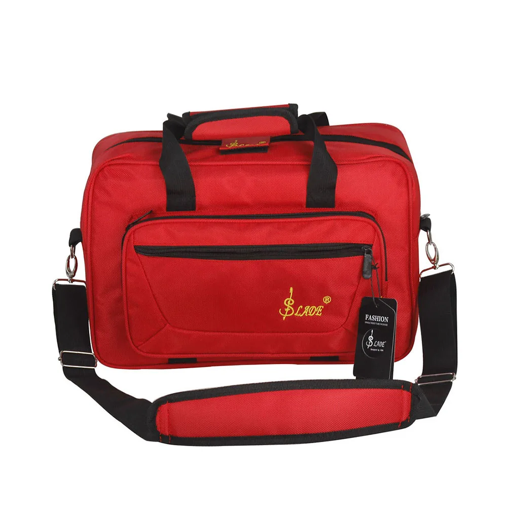 

Universal Oboe Clarinet Soft Carrying Bag Backpack Case Sponge Padding with Shoulder Strap 5 colors