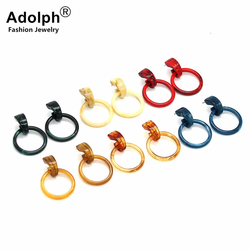 

adolph korean Star boho Stud Earring for Woman 2018 New Vintage Circle Earrings Fashion Jewelry Statement Accessories brincos
