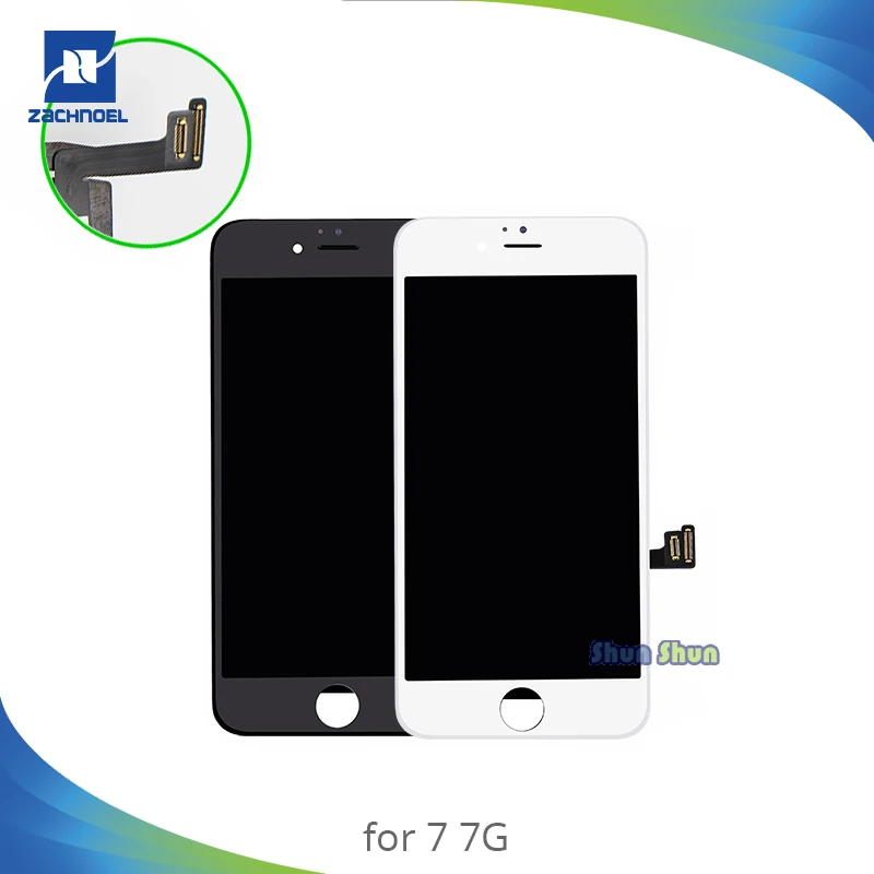 

AAA Grade 4.7'' 7g Full LCD for iPhone 7G LCD Display with Touch Screen Digitizer Assembly Black White Replacement Parts