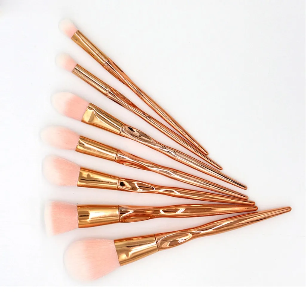 7 Pcs Makeup Tool Eyeshadow Brush Beauty Makeup Brush Set pinceis de maquiagem makeup brushes#by