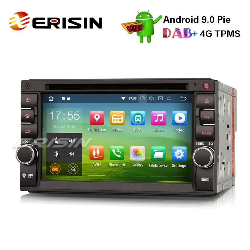Cheap Erisin ES4836U 6.2" Double Din Android 9.0 Car Stereo Nissan GPS WiFi DAB+ SatNav OBD Bluetooth TPMS 2