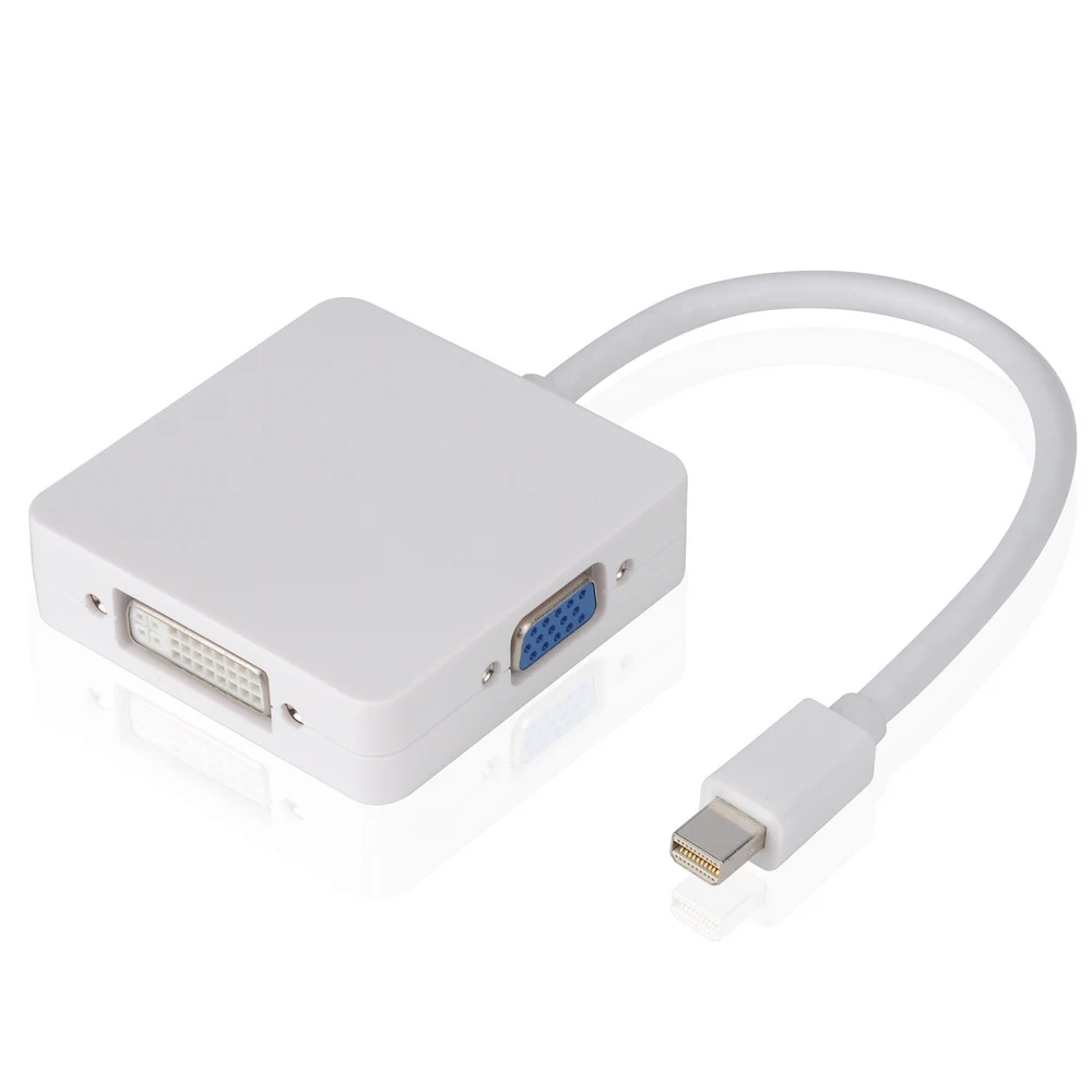 Купить 3 в 1 молнии порт мини-порт DisplayPort, чтобы микро-HDMI на DVI ...