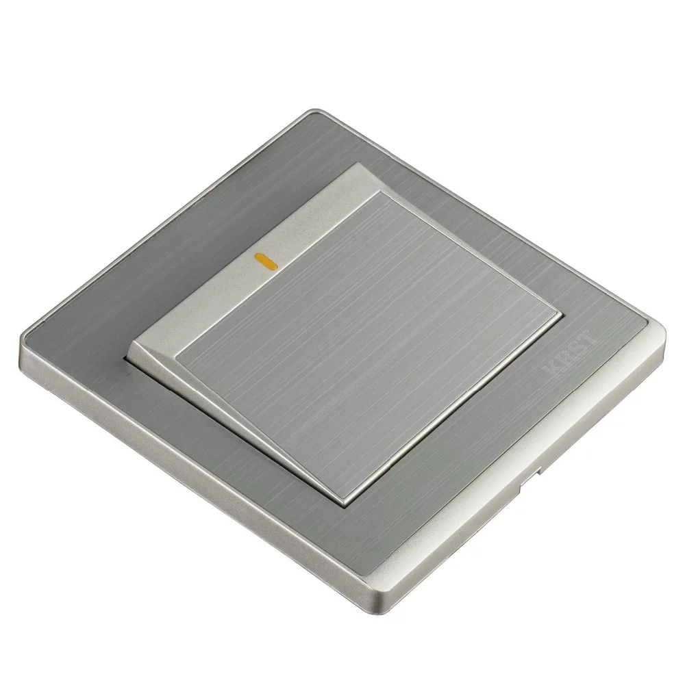 

Home 86 Concealed Champagne Gold Stainless Steel Wire Drawing, Two Open Dual Control, PC 250V 10A