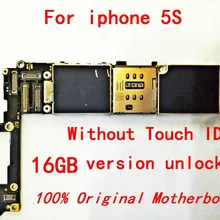 Подарок+ оригинальная материнская плата для Apple iPhone 5S 16gb рабочая и разблокированная логическая плата без сенсорного ID+ инструмент