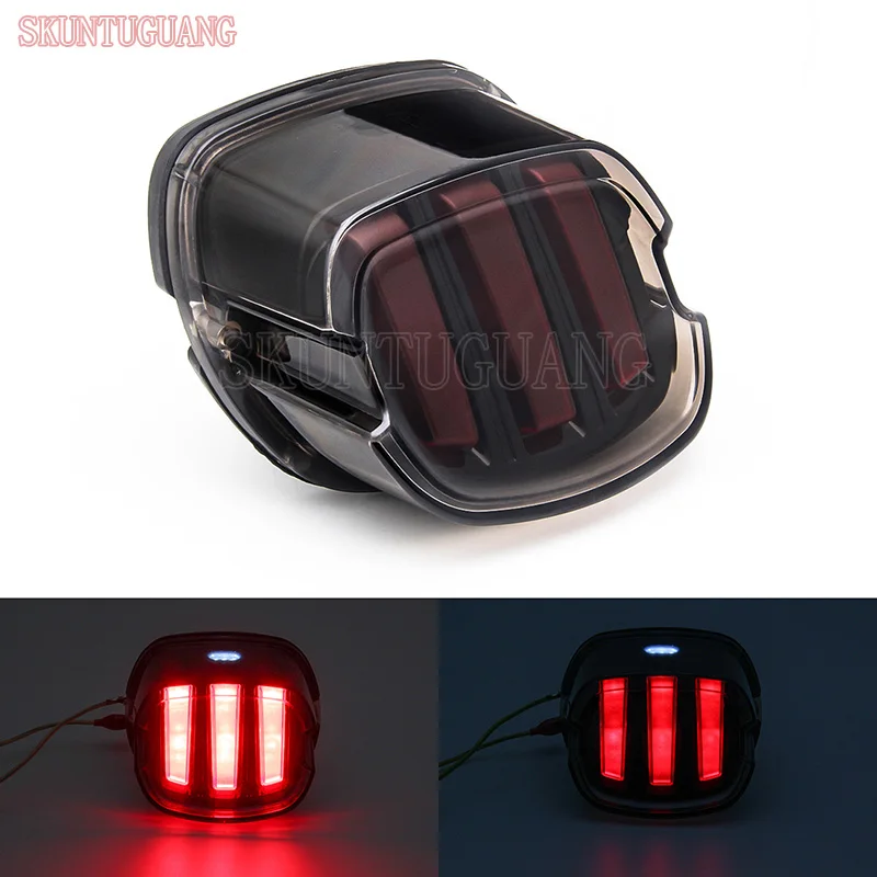

Motorcycles LED Tail Light Running Light Rear Brake Light Led Taillight For Harley Touring Sportster Dyna Softail Fat Boy
