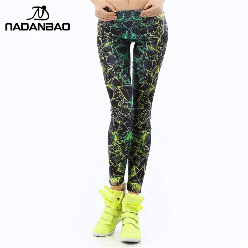 NADANBAO wholelsales New Fashion Women leggings 3D Printed