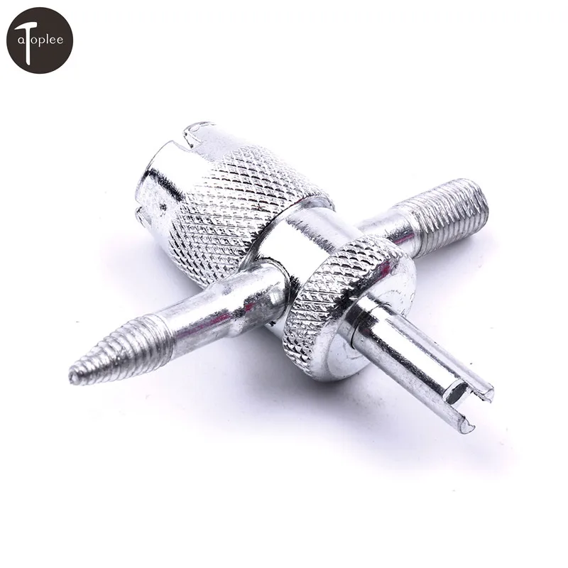 

1pc Tyre Valve Core Tools Valve Core 4 Way Car Truck Tire Screwdriver Valve Stem Core Remover Installer Tool wrench Tire Tool