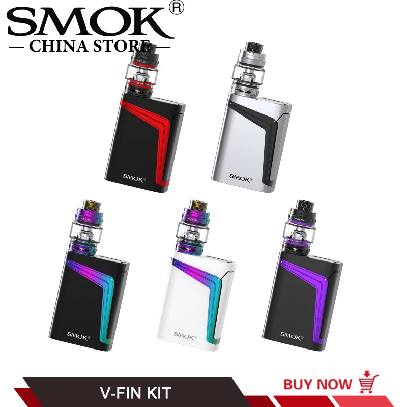 

Vaporizer SMOK V-FIN KIT 160W V-FIN Mod 8000mAh Battery 6ml TFV12 Big Baby Prince Tank VS SMOK G-RPIV X-PRIV E Cigarette Kit