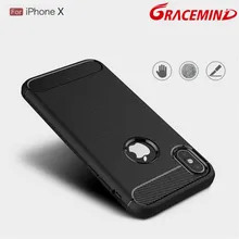 Фотография Hot luxury 5 colors transparent carbon fibre shell Cover case for Iphone X 7 8 7Plus 8Plus 6 6SPlus 5S SE Cell Phone case