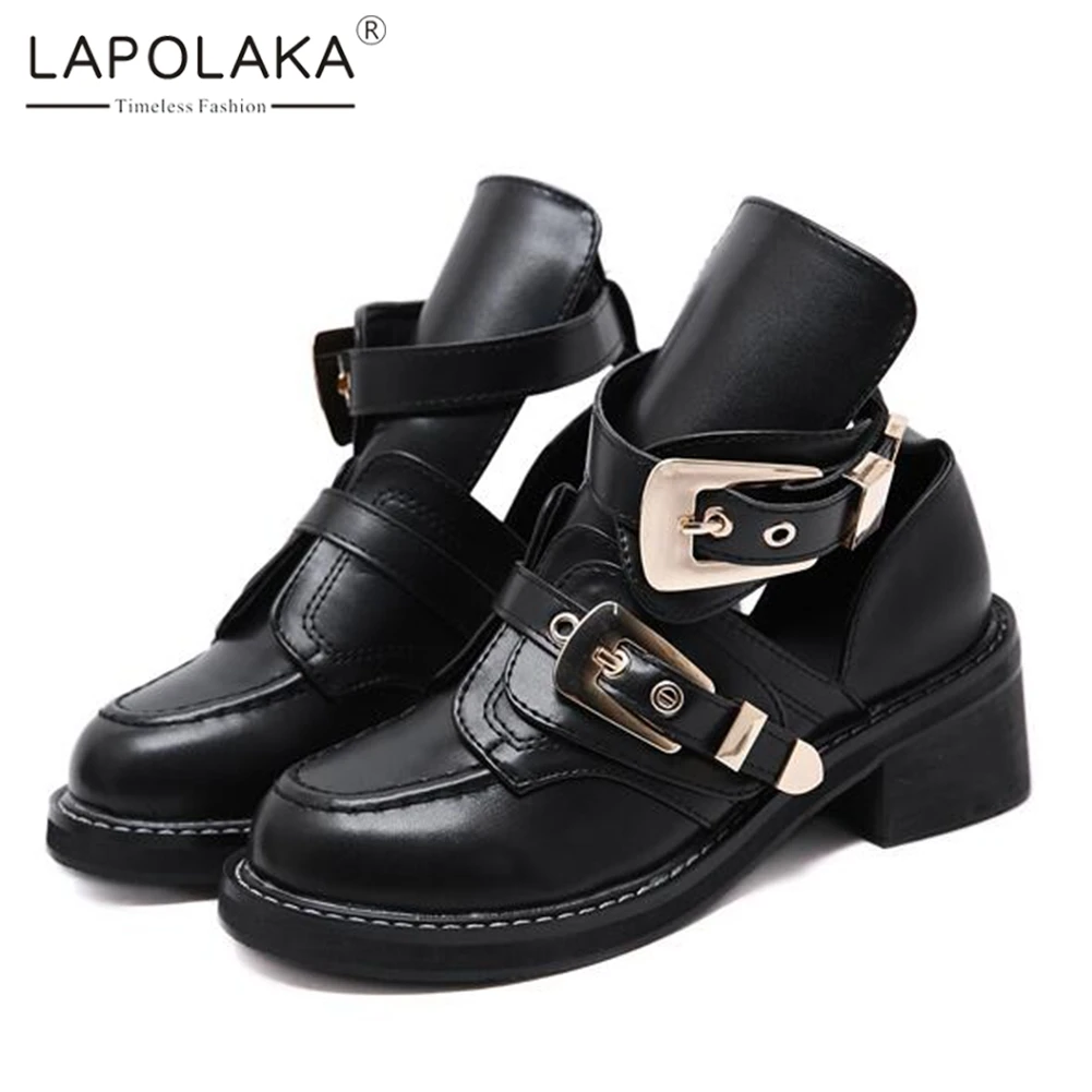 Lapolaka/фирменный дизайн; высококачественные крутые ботильоны на массивном каблуке со змеиным узором; женская обувь; пикантная обувь; женские летние ботинки