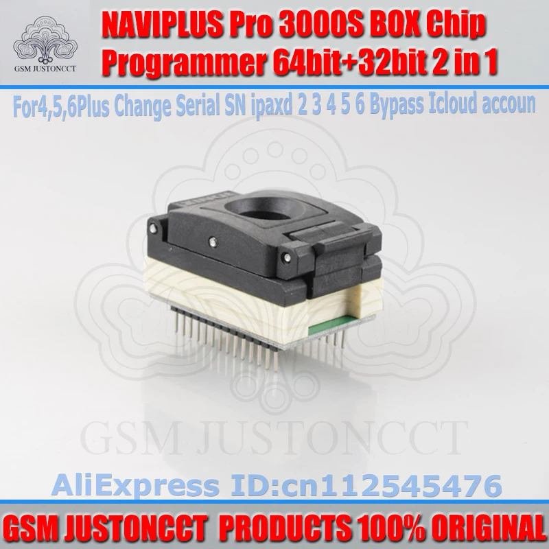 IP Box Navi plus PRO3000S 32 64 бит nand программатор ремонт HDD серийный номер SN для iPhone 6p 6 iPad mini ios